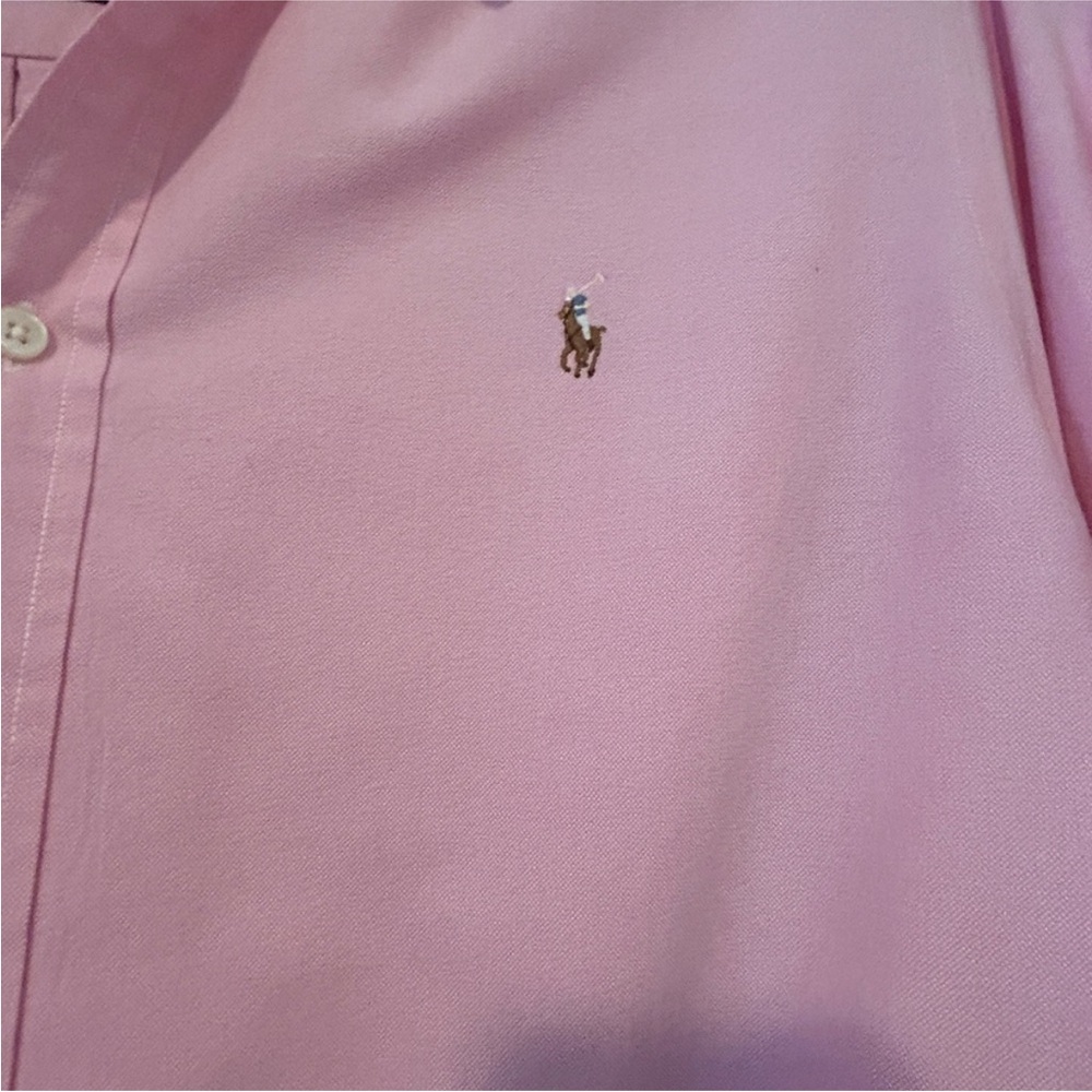 Polo Ralph Lauren Pink Button Down size XXL - Picture 6 of 6